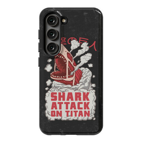 Shark Attack On Titan Phone Case